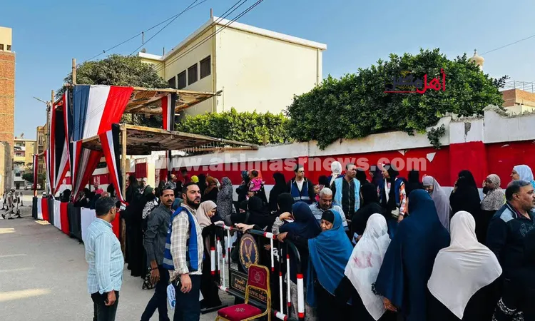 بدء فتح اللجان وانطلاق التصويت في اليوم الأول لانتخابات مجلس النواب 2025 بالفيوم