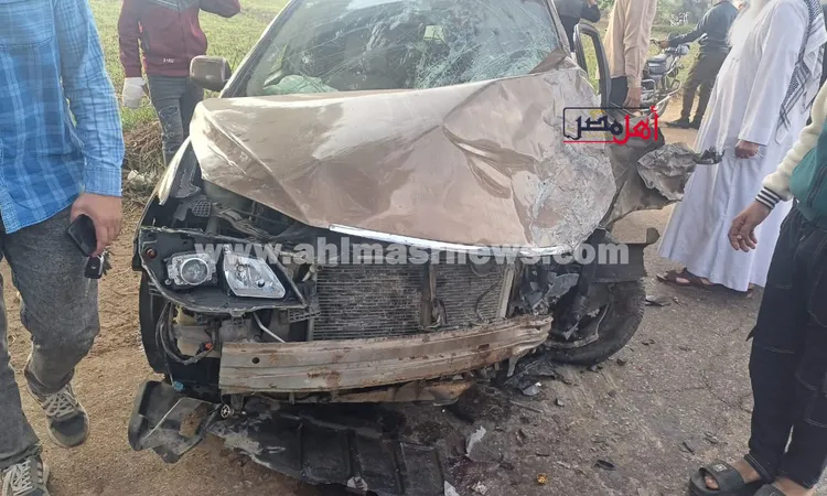 إصابة 11 شخصا في حادث تصادم ملاكي وميكروباص بكفر الشيخ والدفع ب12 سيارة إسعاف | صور