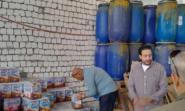 تموين المنيا: ضبط مصنع منظفات بدون ترخيص وتحرير 232 مخالفة متنوعة