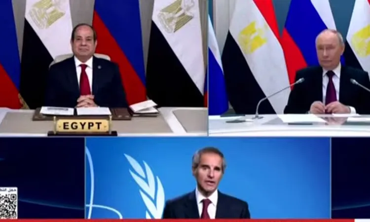 السيسي: مشاركة الرئيس الروسي في مراسم مفاعل الضبعة تعكس عمق التعاون الاستراتيجي بين البلدين