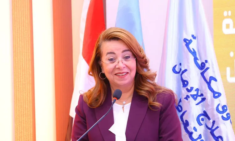 غادة والي: المخدرات الصناعية تدمر الصحة العامة بسرعة شديدة جدا