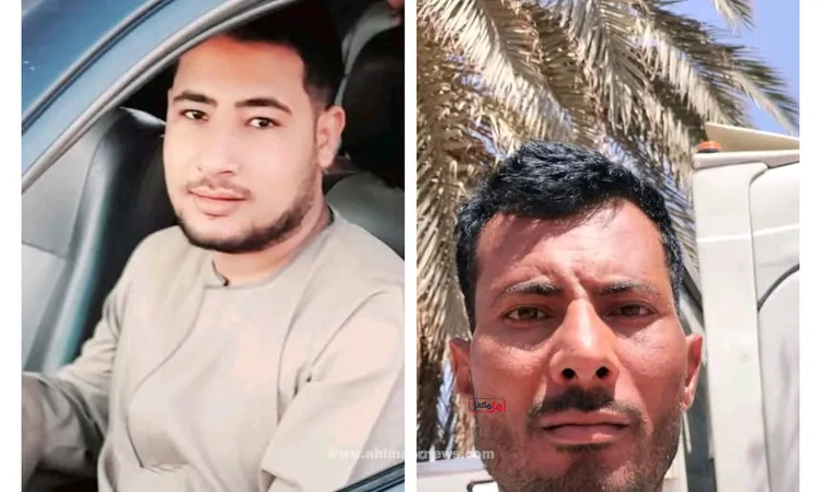 ننشر صور ضحايا حادث تصادم تريلا مع سيارة نقل بقنا