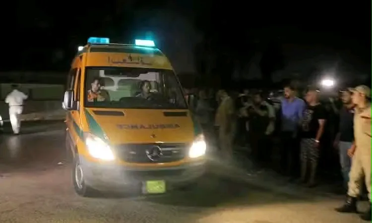 إصابة زوجة رئيس محلية نجع حمادي وأبنائه الـ4 إثر انقلاب ملاكي في قنا