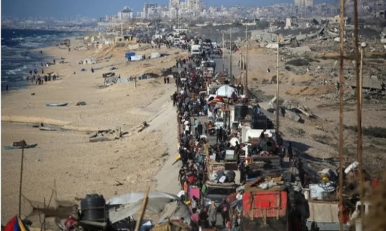 الفصائل الفلسطينية تطالب بتدخل عاجل لإغاثة النازحين فى غزة بسبب تداعيات المنخفض الجوي