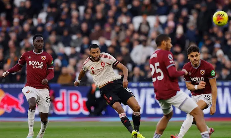 ليفربول يهزم وست هام يونايتد في الدوري الإنجليزي