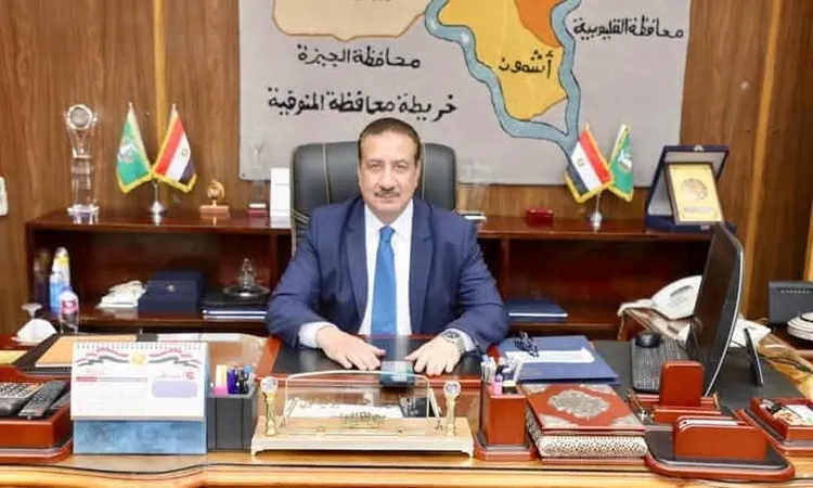محافظ المنوفية يكليف سعد رجب رئيساا لسمادون وعودة محيي لديوان عام أشمون