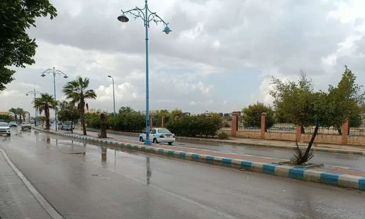 أمطار متوسطة على مرسى مطروح والعلمين والساحل الشمالي