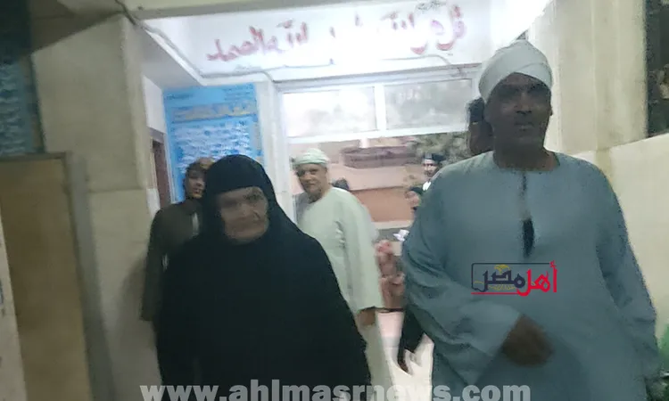 لم يمنعها العمر ولا العكاز.. مسنّة ثمانينية تشارك في الانتخابات بقنا