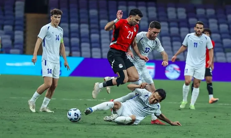 منتخب مصر يخسر أمام أوزبكستان بهدفين دون رد في دورة العين الودية