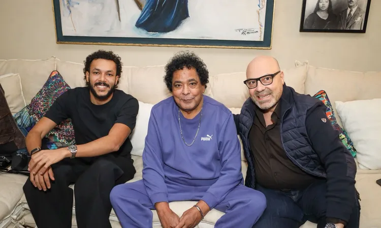 محمد منير يحتفل مع ويجز بإطلاق كليب “كلام فرسان” الذي يجمعهما لأول مرة