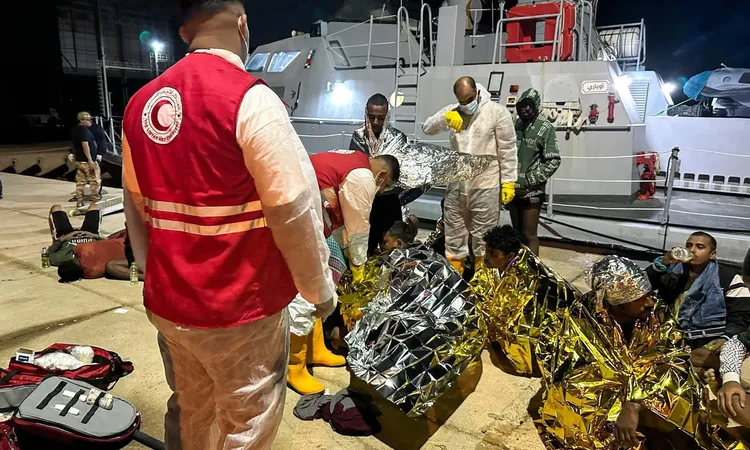 بينهم مصريين.. انقلاب قاربين لمهاجرين غير شرعيين على متنهما 95 شخصًا قبالة سواحل الخمس بليبيا