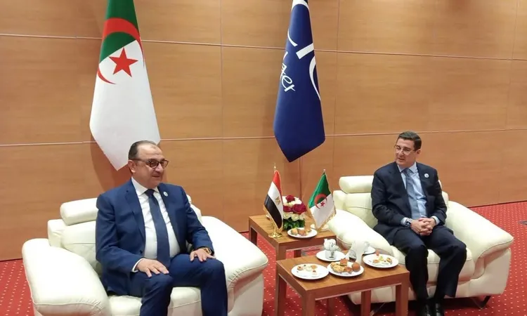 وزير قطاع الأعمال يلتقي وزيري الصناعة الصيدلانية والصحة الجزائريين لبحث توسيع آفاق التعاون الدوائي