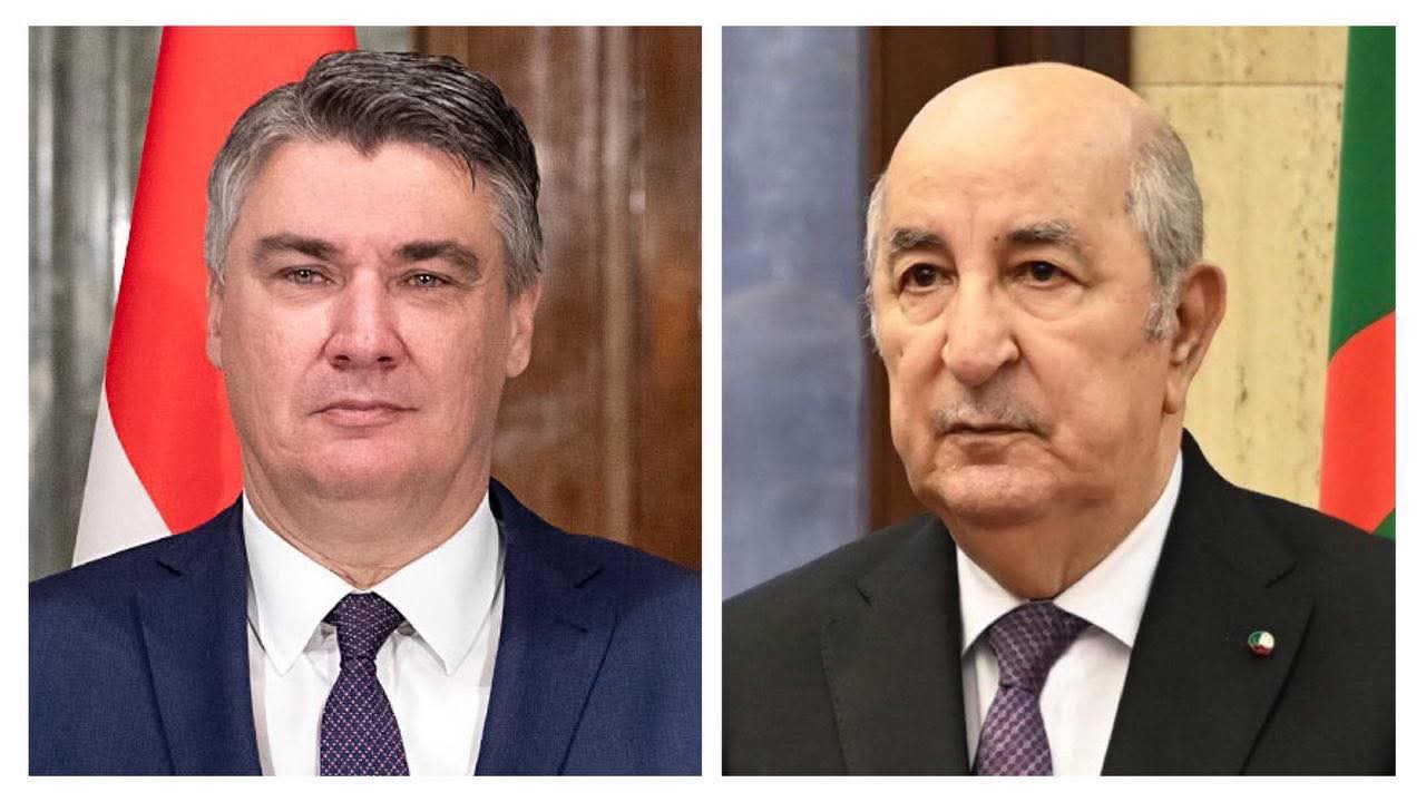 رئيس كرواتيا يهنىء الرئيس تبون