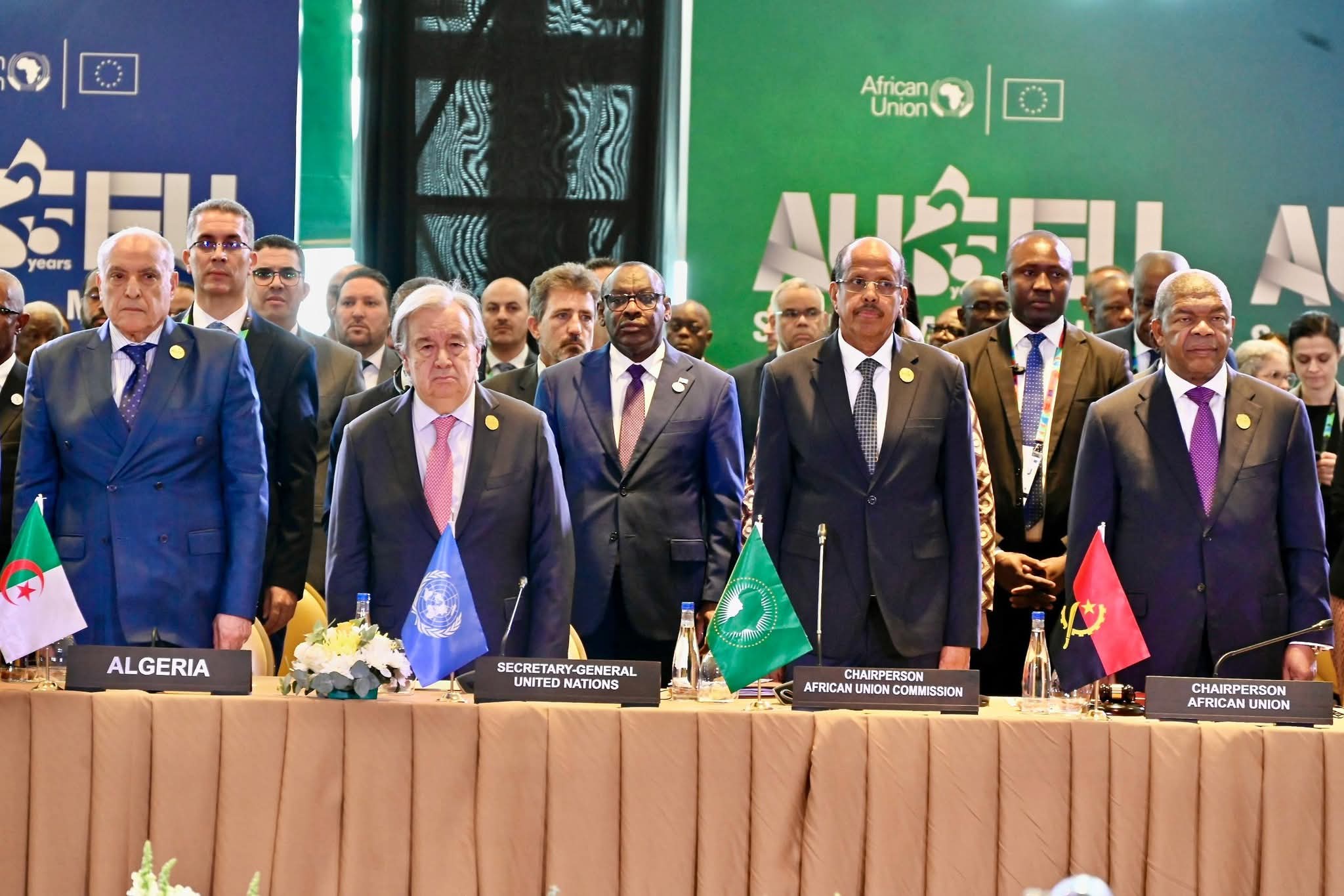 انطلاق قمة إفريقيا–الاتحاد الأوروبي في لواندا… الجزائر تدعو إلى رؤية مشتركة للسلام والأمن”