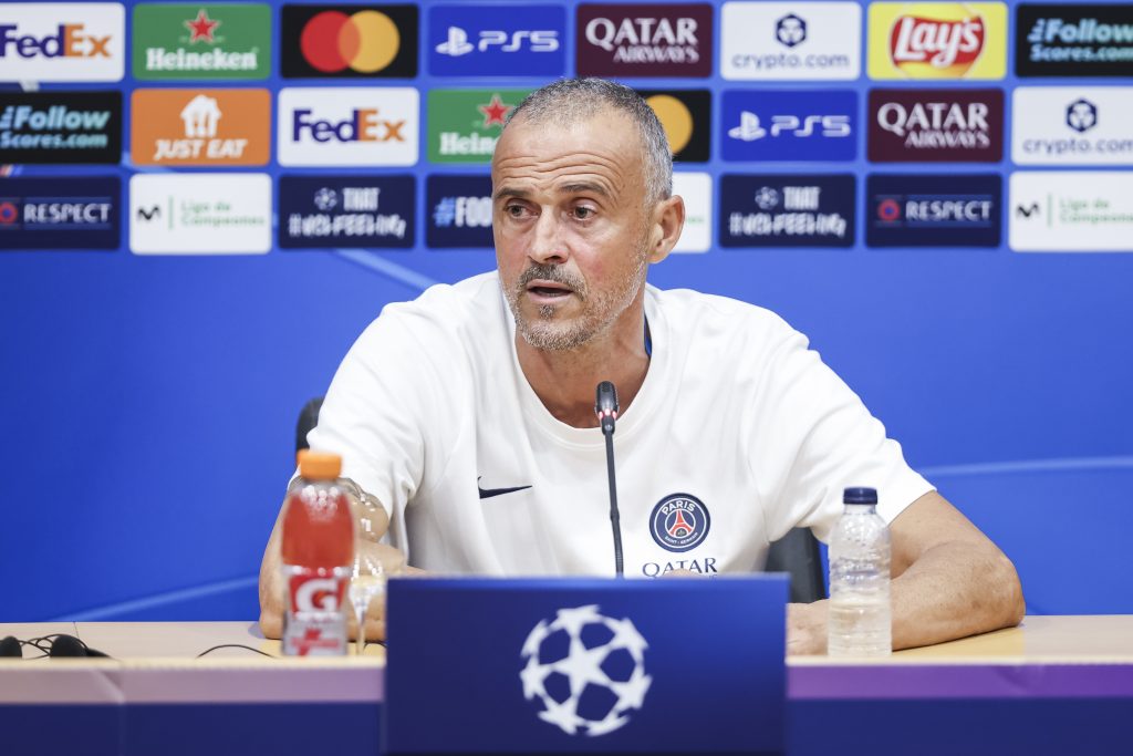 لويس إنريكي: أتمنى أن يحصل فيتينيا على الكرة الذهبية القادمة