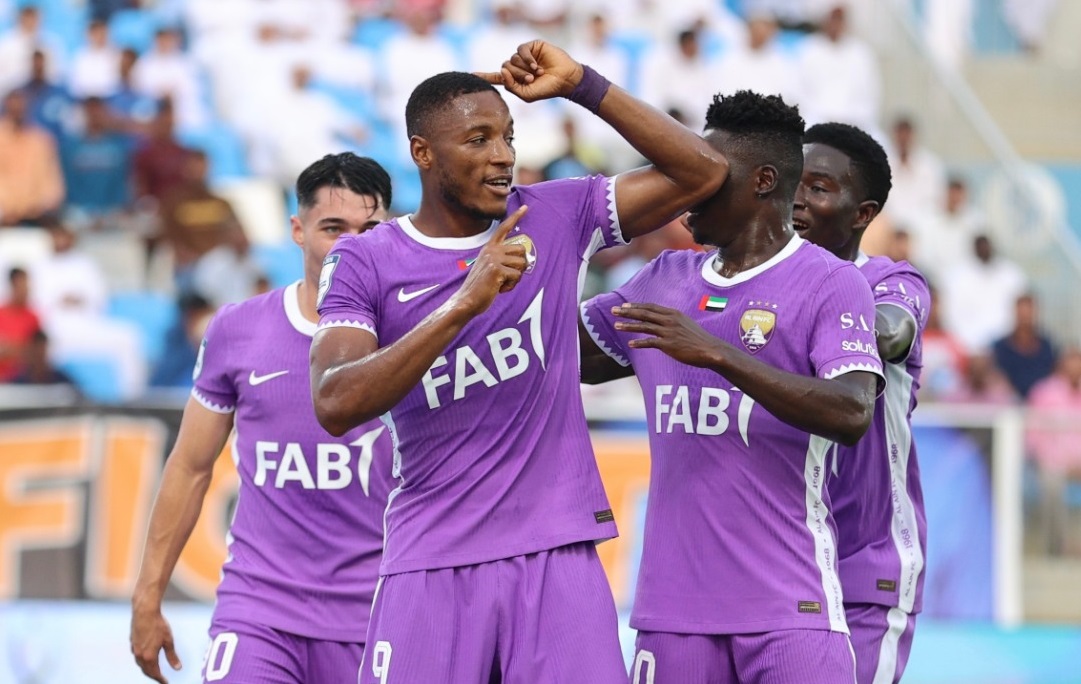 تشكيل العين ضد كلباء في الجولة التاسعة بالدوري الإماراتي 2025-2026