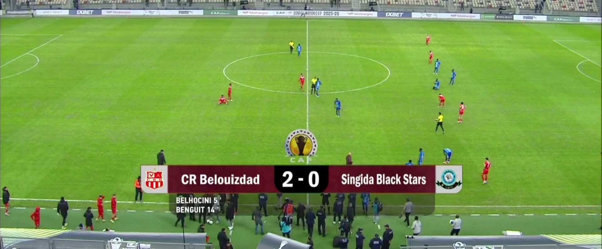 شباب بلوزداد يفتتح مشواره الإفريقي بفوز مُقنع 