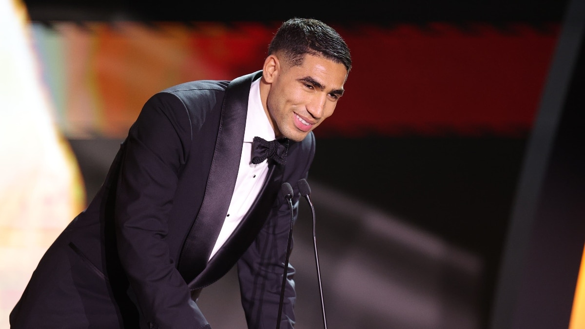 رسالة مؤثرة من كيليان مبابي لـ أشرف حكيمي بعد الفوز بالأفضل في إفريقيا