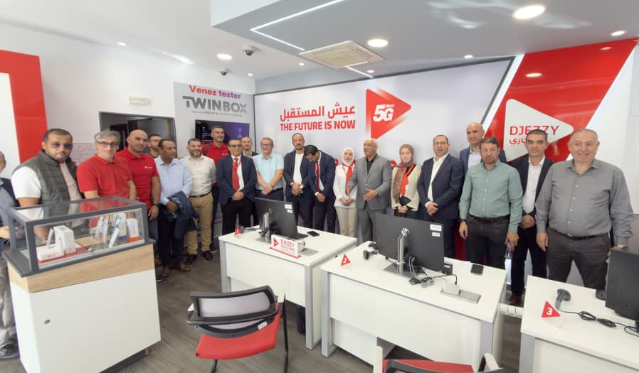 جازي : إفتتاح  متجر جديد في سيدي عبد الله