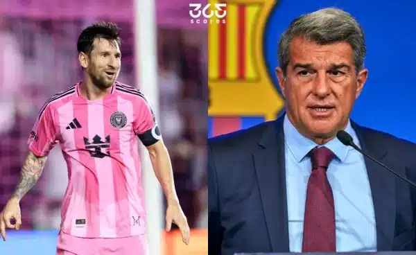 منافس لابورتا وراءها.. شكوك داخل برشلونة بشأن زيارة ميسي