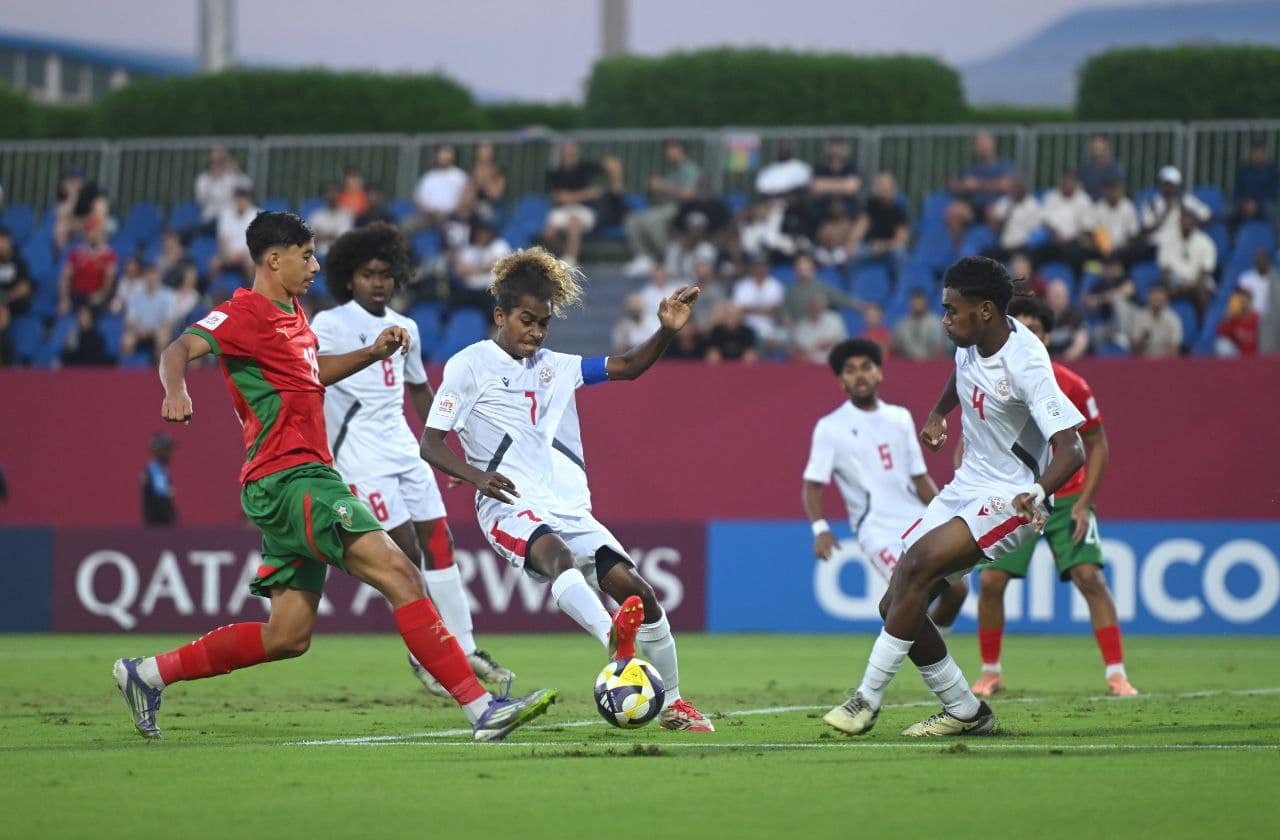 من هو منتخب كاليدونيا الجديدة الذي خسر من المغرب 16-0؟