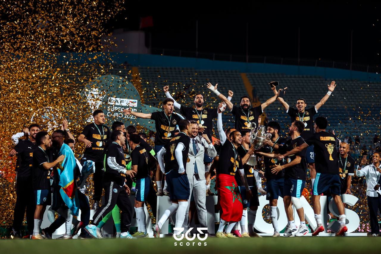 بيراميدز يتصدر القائمة النهائية لجائزة أفضل ناد في إفريقيا 2025