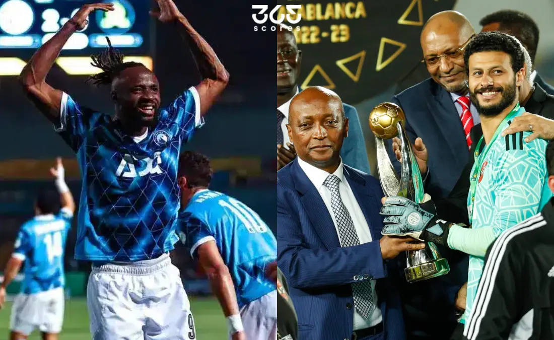 كم لاعب من الدوري المصري حقق جائزة الأفضل داخل قارة إفريقيا؟