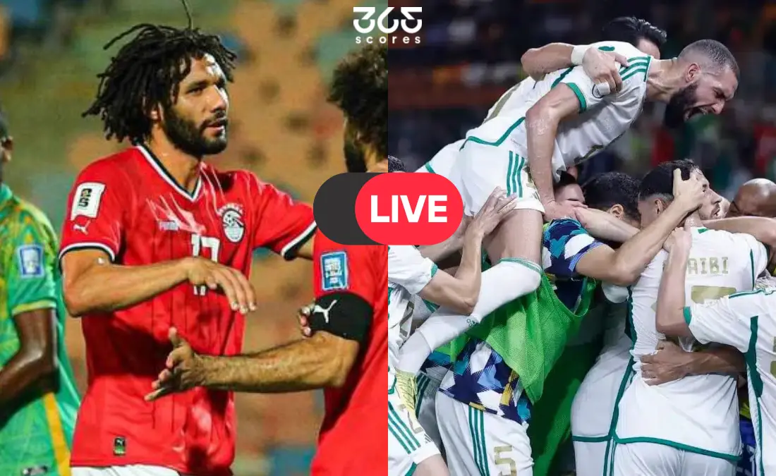 بث مباشر مصر والجزائر الآن: مشاهدة ودية المنتخب الثاني مجانًا