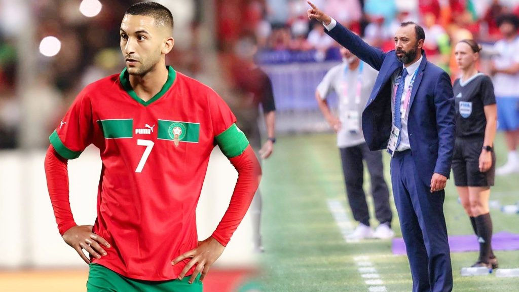 السكتيوي يُبرر استبعاد زياش من قائمة المغرب لكأس العرب