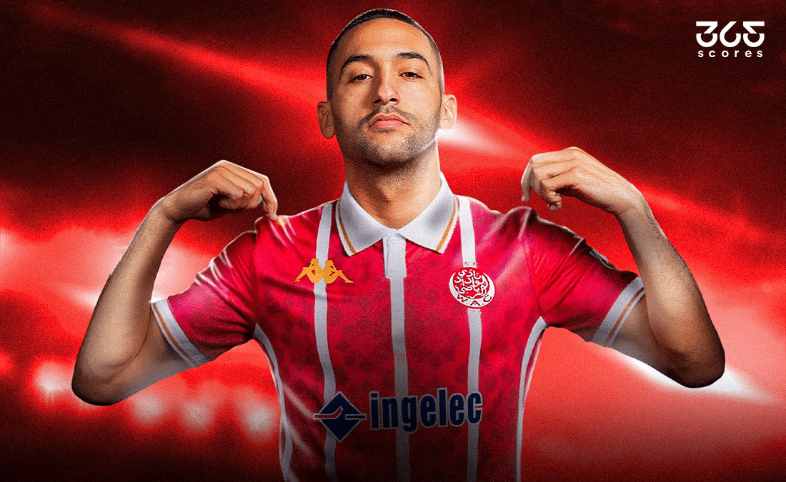 الأسد جاهز.. موعد ظهور حكيم زياش مع الوداد المغربي