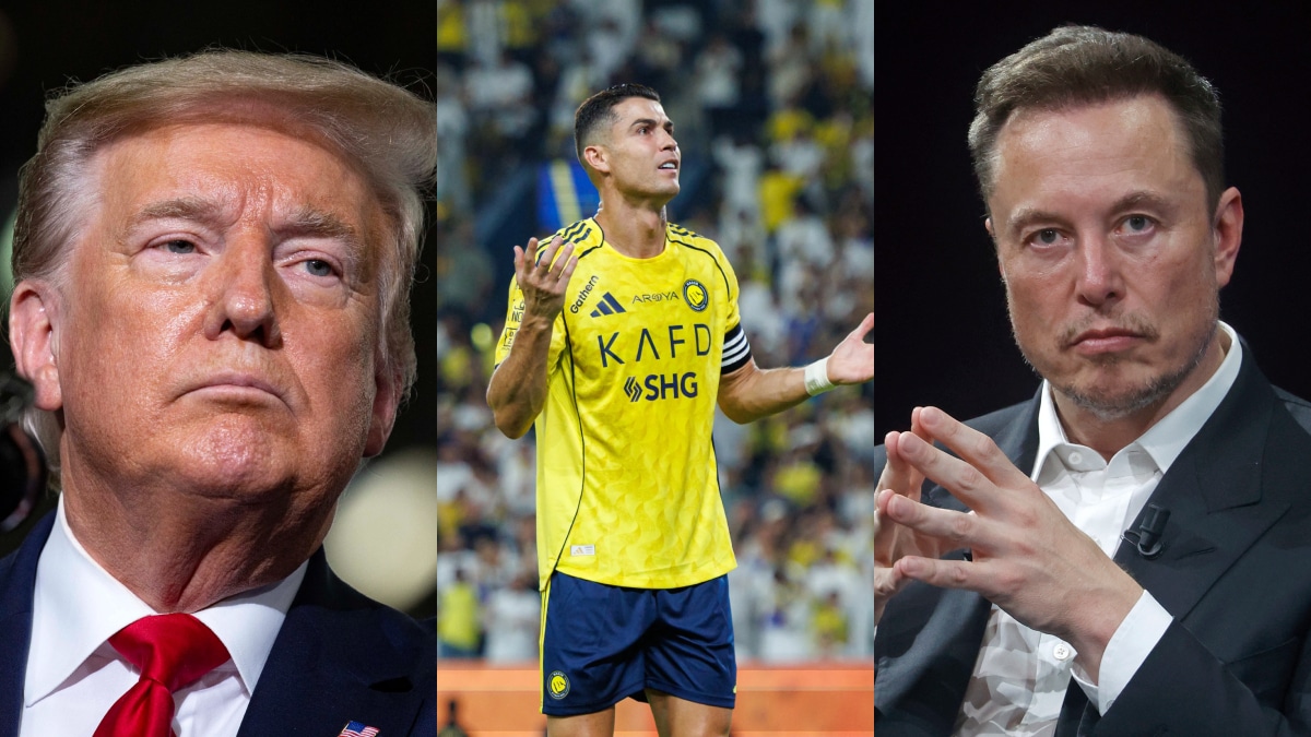 كريستيانو رونالدو يتناول العشاء مع ترامب وإيلون ماسك في البيت الأبيض