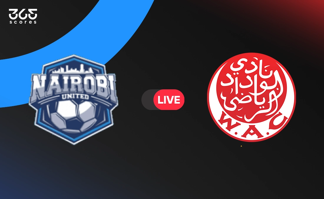 مباشر مباراة الوداد ضد نايروبي في كأس الكونفدرالية الإفريقية