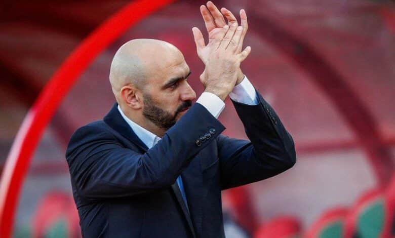 الركراكي يُبعد 4 لاعبين من قائمة منتخب المغرب لكأس إفريقيا