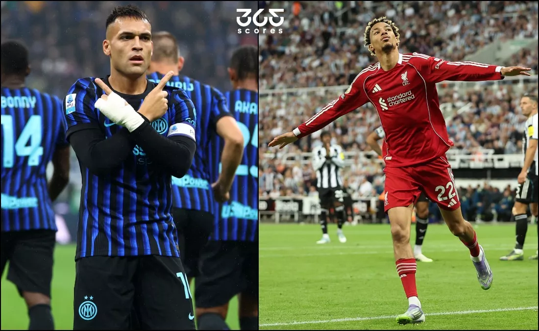 موعد مباراة ليفربول ضد إنتر ميلان في دوري أبطال أوروبا والقنوات الناقلة