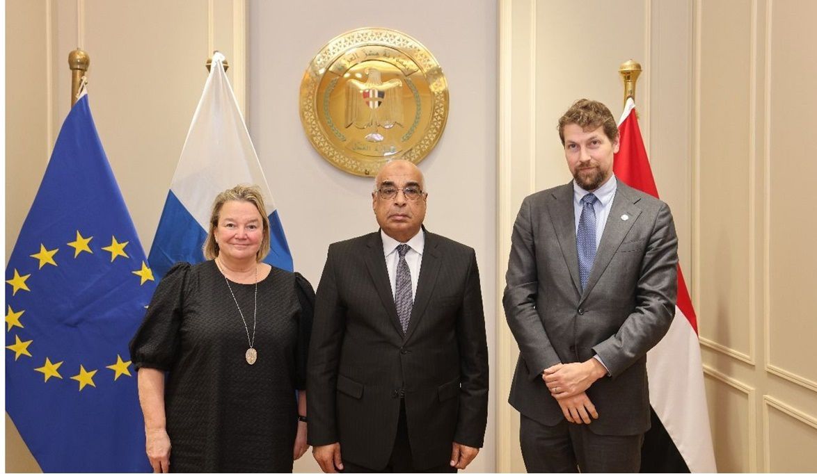 وزير العدل يستقبل مديرة مركز سيادة القانون بجمهورية فنلندا…