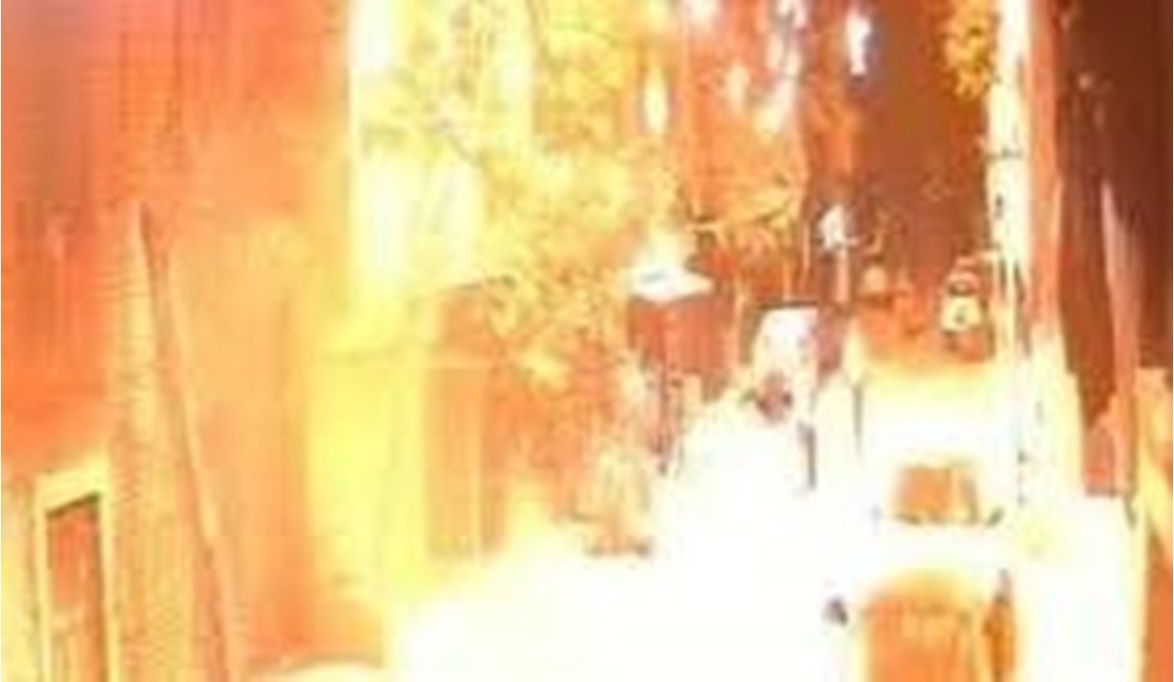 انهـ.ـــيار عقار بسبب انفـ.ــجار إسطوا…