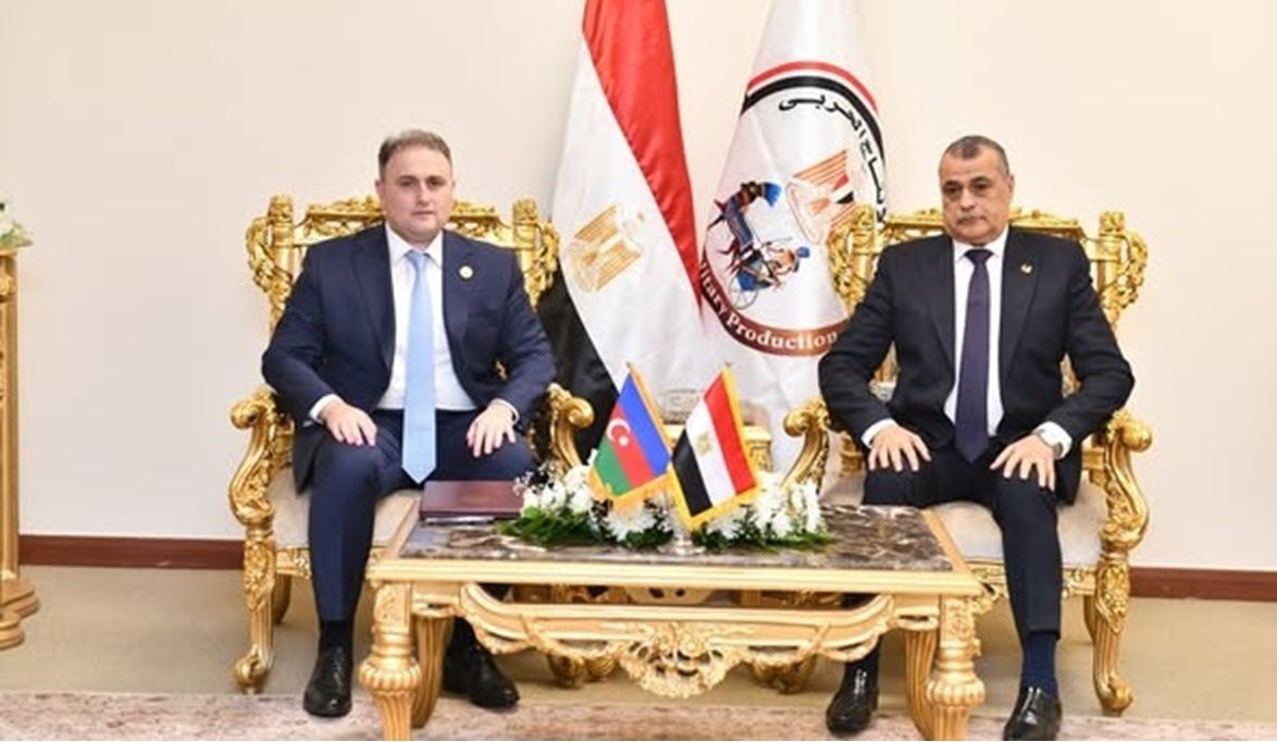 وزير الدولة للإنتاج الحربي يلتقي وزير الصناعات الدفاعية لدولة …