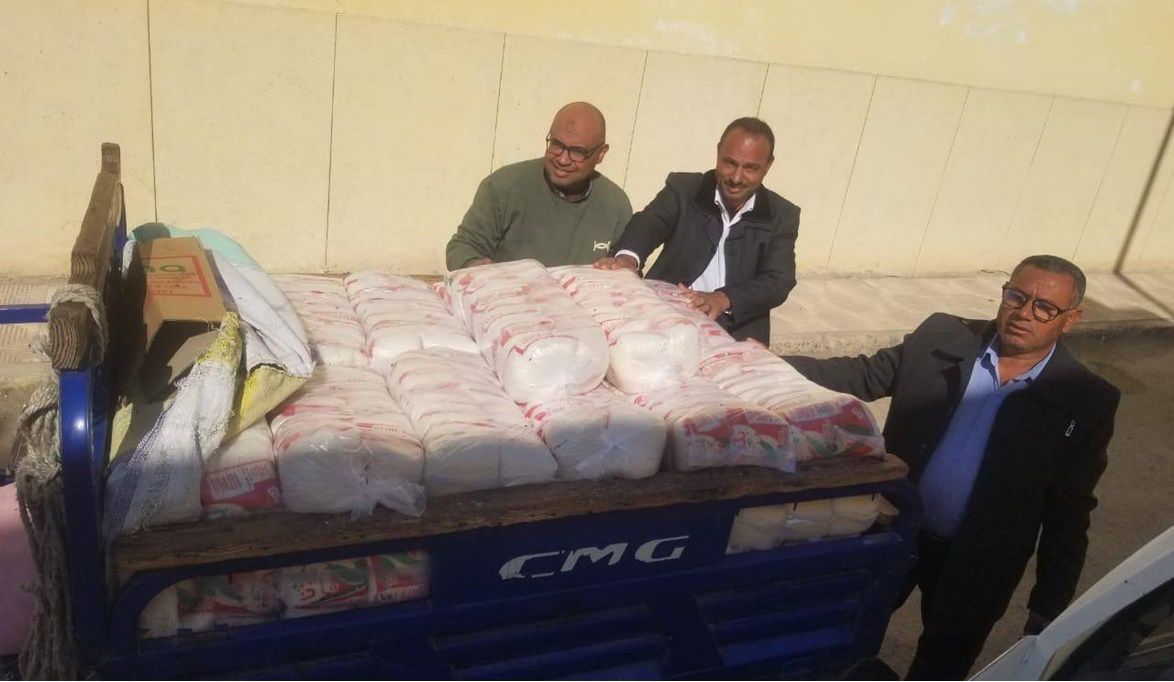 تحرير 200 مخالفة وضبط طن سكر تمويني قبل بيعه بال…