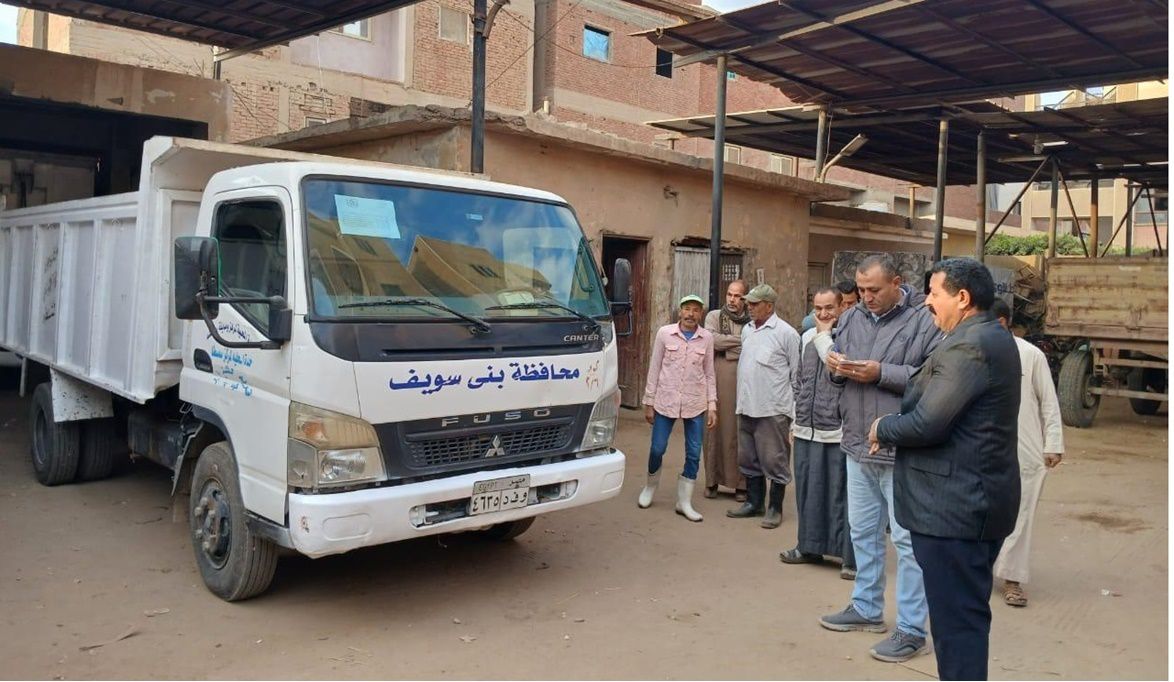 الوحدة المحلية بسمسطا تواصل حملاتها لتطوير البيئة العامة ومتاب…