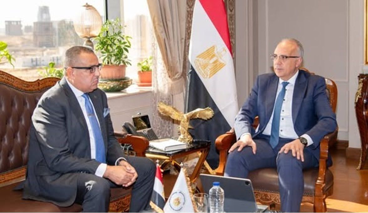 وزير الموارد المائية يستقبل محافظ جنوب سيناء لمتابعة إدارة الم…