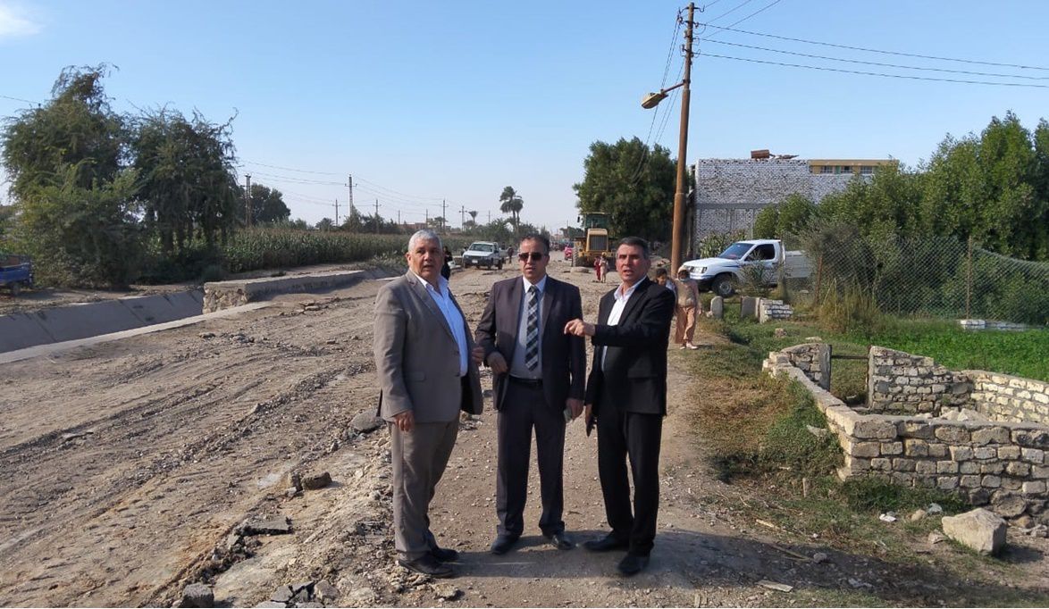 جهود الوحدة المحلية لمركز ناصر في ملفات النظافة ومتابعة مستوى …