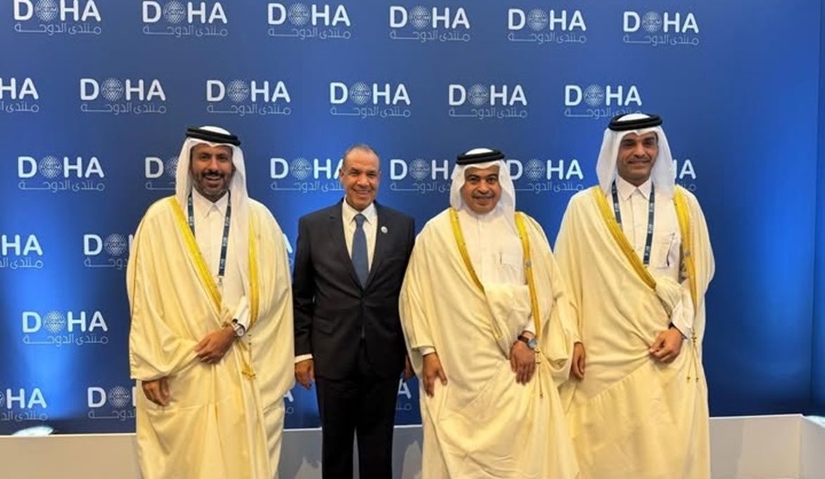 وزير الخارجية يلتقي وزراء المالية والتجارة والصناعة والمواصلات…