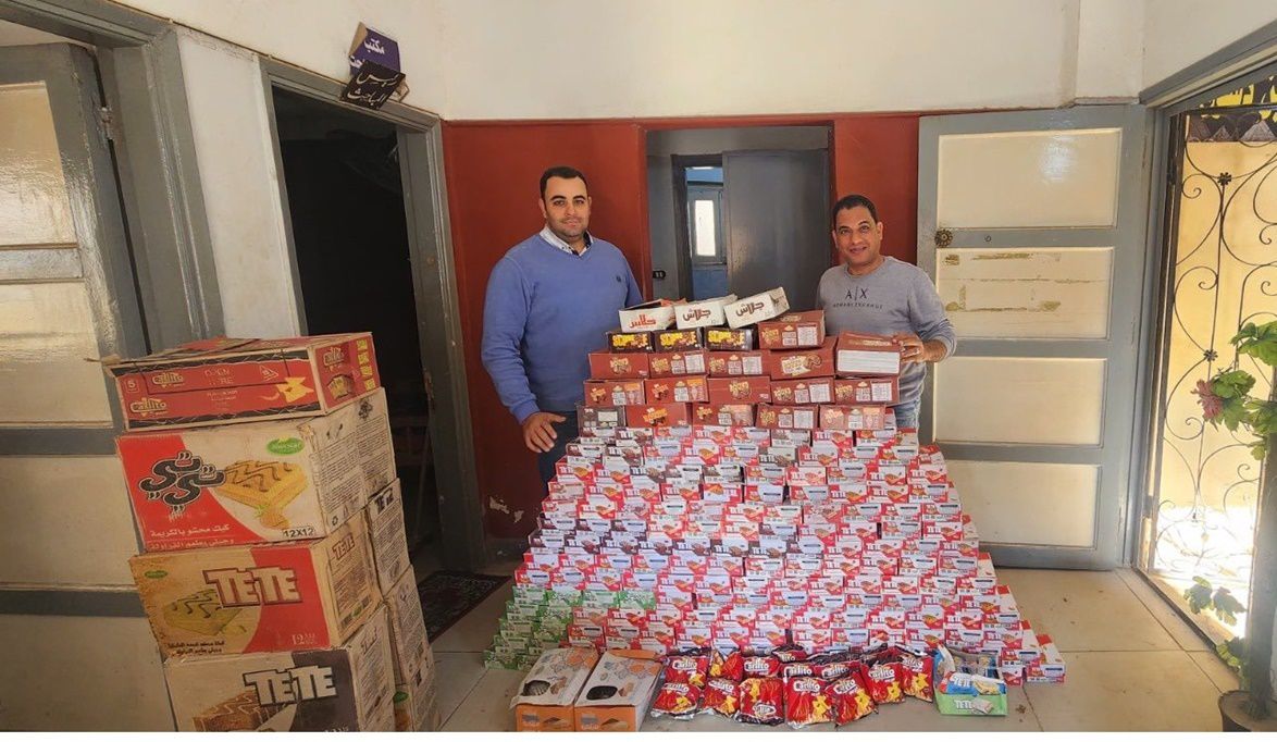 ضبط أكثر من 2000 قطعة مواد غذائية منتهية الصل…