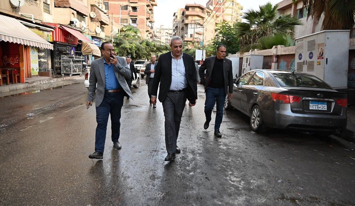 محافظ الغربية يقوم بجولة ميدانية مفاجئة بطنطا لمتابعة حركة الن…