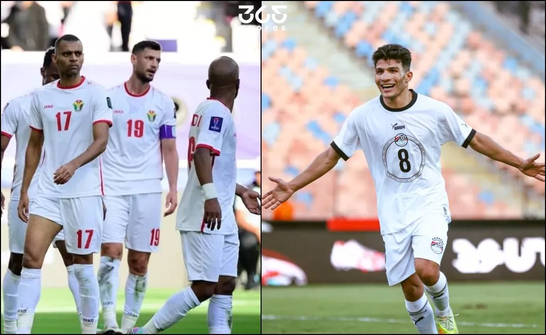 موعد مباراة مصر اليوم ضد الأردن والقنوات الناقلة في كأس العرب 2025