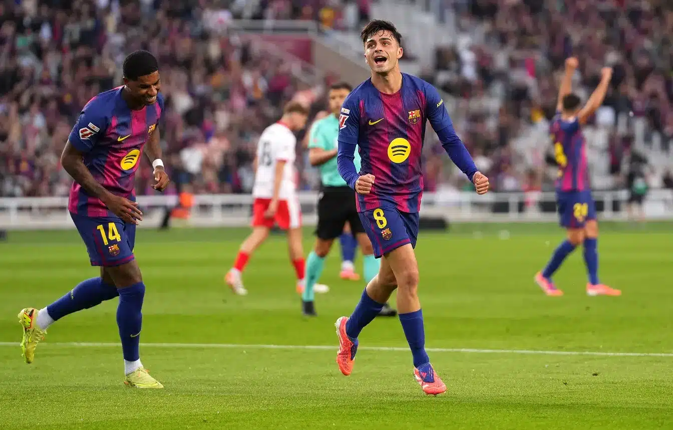 برشلونة يعلن غياب بيدري عن مباراة فياريال في الدوري الإسباني