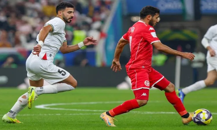 تونس تتعادل مع فلسطين في مباراة مثيرة بكأس العرب 2025