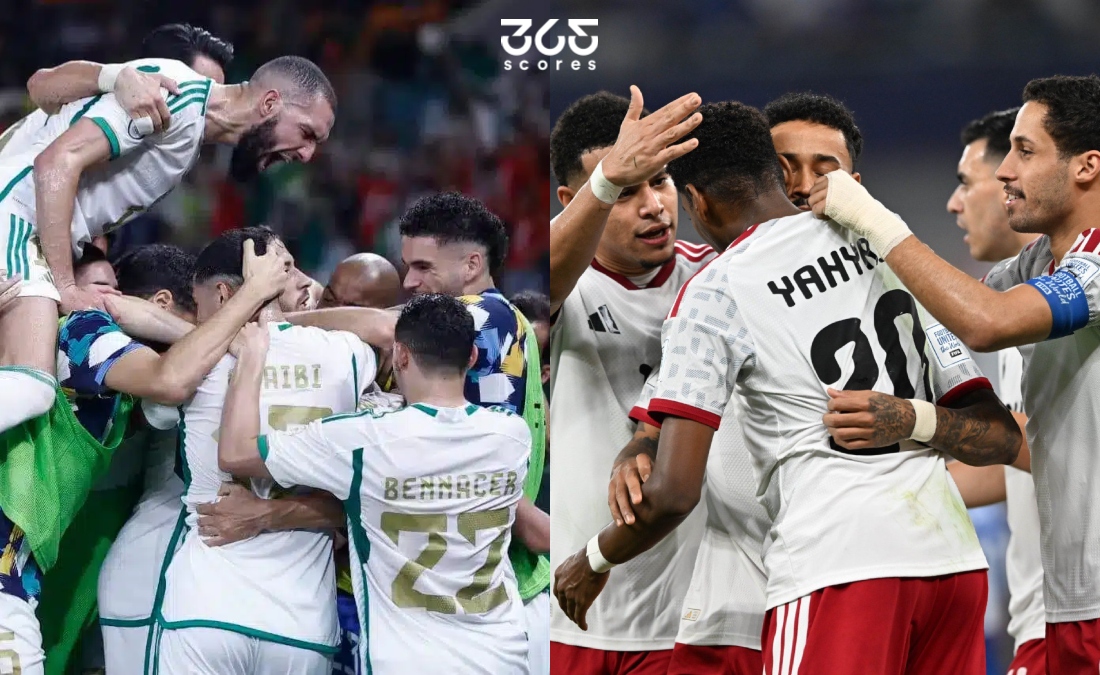 حكم مباراة الإمارات ضد الجزائر في ربع نهائي كأس العرب 2025
