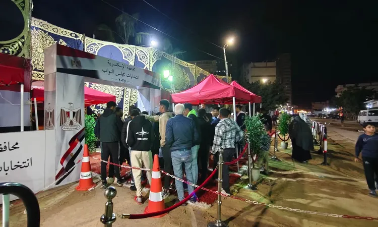 غلق باب التصويت في انتخابات الإعادة بدائرة المنتزه وبدء فرز الأصوات