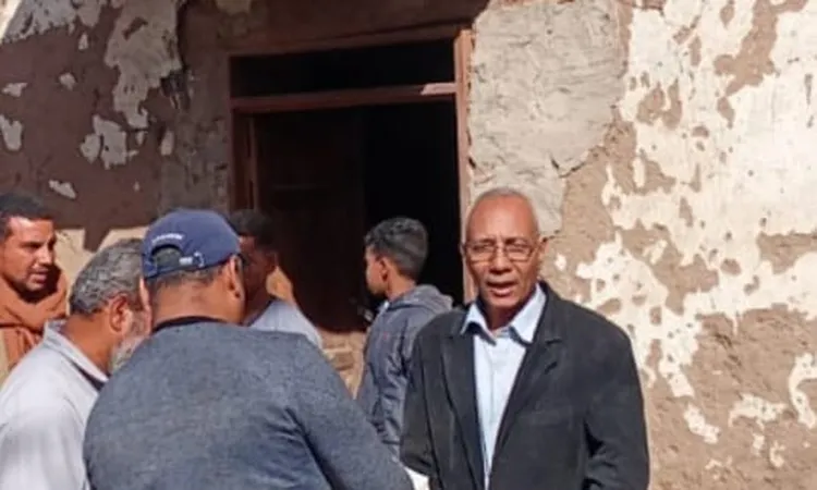 استجابة سريعة لـ«أهل مصر».. معاينة منزل الأسرة المنهار من قبل لجنة خاصة وحصر لبقية منازل الدير المتهالكة بالأقصر